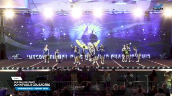 John Paul II Collegiate - John Paul II Crusaders [2025 Intermediate - Senior High Day 2] 2025 Sea to Sky International Cheer Championship