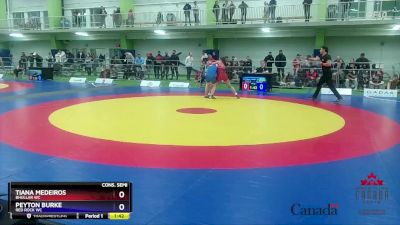 46kg Cons. Semi - Tiana Medeiros, Bhullar WC vs Peyton Burke, Red Rock WC