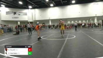 165 lbs C Of 16 #1 - Kekana Fouret, Oregon State vs Cooper Voorhees, Wyoming