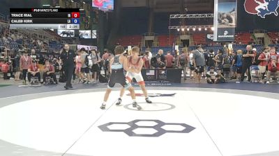 126 lbs Cons. Sub-rd Of 32 - Trace Rial, Iowa vs Caleb Kirk, Louisiana
