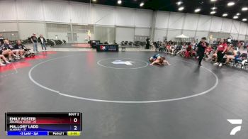 200 lbs Round 1 (4 Team) - Emily Foster, Arkansas Silver vs Mallory Ladd, Alabama