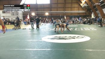 135 lbs Semifinal - Marcus Heck, Wyoming Seminary vs Salvatore Borrometi, Saint Peters Prep Hs