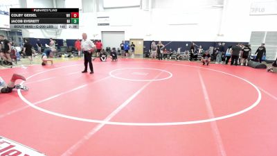 C-200 lbs Consi Of 8 #1 - Colby Geisel, WV vs Jacob Everett, MI