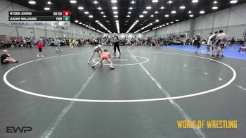 68 lbs Rr Rnd 5 - Ryzen Johns, OK Elite 12U Black vs Judah Williams, Powerhouse Elite 12U