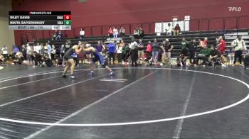174 lbs Cons. Round 1 - Nikita Sapozhnikov, USF vs Riley Davis, Shorter