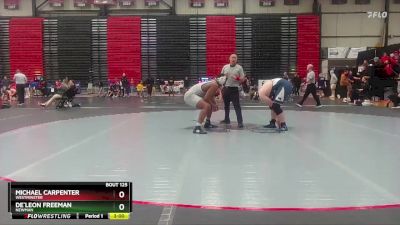 285 lbs Champ. Round 2 - De`Leon Freeman, Newman vs Michael Carpenter, Westminster