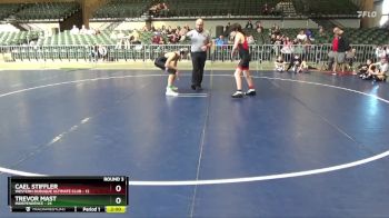 120 lbs Round 3 (4 Team) - Trevor Mast, Independence vs Cael Stiffler, Western Dubuque Ultimate Club