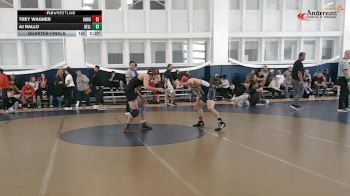141 lbs Quarterfinal - Trey Wagner, Unrostered - NAWC vs AJ Rallo, Bellarmine