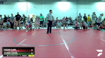 44 lbs Round 6 (8 Team) - Colton Clark, U2 Upstate Uprising Red vs Kamden Foster, U2 Upstate Uprising Blue