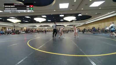 122 lbs Rr Rnd 2 - Stefan Matt, Lawc vs Armani Martin, Stout Wr Ac
