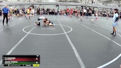 80 lbs Semis (4 Team) - TJ Howard, Iron Horse vs Owen Friend, Team Shutt