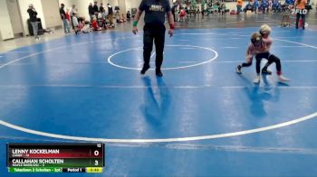 65 lbs Semis (4 Team) - Lenny Kockelman, Canby vs Callahan Scholten, Maple River/USC