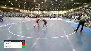 115 lbs Round Of 16 - Cynthia Meza, Calaveras vs Deandra Meza, Pounders WC