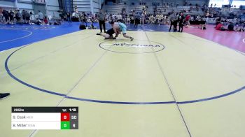 285 lbs Rr Rnd 2 - Shane Cook, Michigan Grapplers Blue vs Brad Miller, Team Big Dills - SFWC