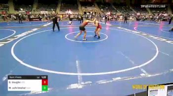135 lbs Semifinal - Gage Vaughn, SEO Wrestling Club vs Mckenzie Schrimsher, HURRICANE WRESTLING ACADEMY