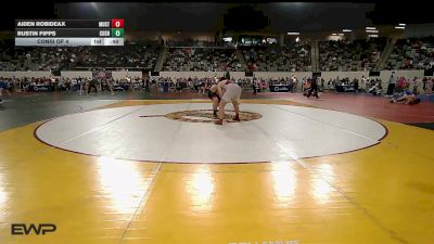 175 lbs Consi Of 4 - Aiden Robideax, Mustang Middle School vs Rustin Fipps, Cushing