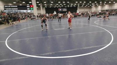 157 lbs Champ. Rd Of 64 - Dallas Gossen, Minnesota vs Jacob Hadden, Redskins Wrestling Club