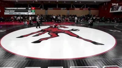 126 lbs Champ. Round 2 - Titan Estep, Windsor vs Christopher Anderson, Liberty