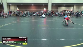 75 lbs Quarterfinal - Kade Morrison, BEASTWORKS WRESTLING CLUB vs Luke Smith, Team Palmetto