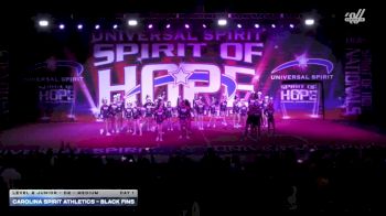 Carolina Spirit Athletics - Black Fins [2026 L2 Junior - D2 - Medium Day 1] 2026 Spirit of Hope Grand Nationals
