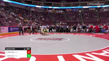 120 lbs Consi Of 8 #2 - Gavin Sheridan, Boyertown vs Troy Hohman, Penn Trafford