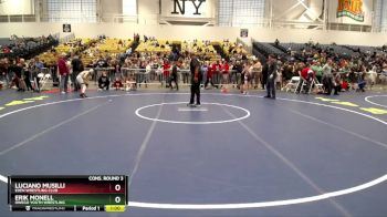 81 lbs Cons. Round 3 - Luciano Musilli, Eden Wrestling Club vs Erik Monell, Owego Youth Wrestling