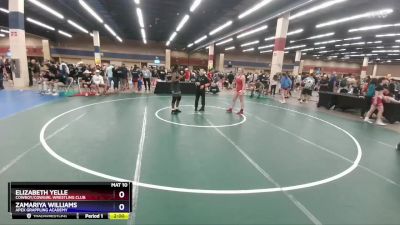 170 lbs Semifinal - Elizabeth Yelle, Cowboy/Cowgirl Wrestling Club vs Zamariya Williams, Apex Grappling Academy