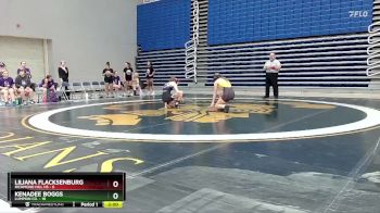 110 lbs 2nd Wrestleback (16 Team) - Liliana Flacksenburg, Richmond Hill HS vs Kenadee Boggs, Lumpkin Co.