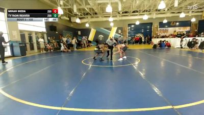 132 lbs Cons. Round 1 - Mikah Ikeda, JAX WC vs Ty?Son Reaves, Lake City Wrestling Club