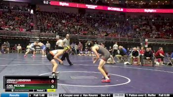 2A-113 lbs Champ. Round 2 - Cael McCabe, Fairfield vs Jonah Luensman, Monticello