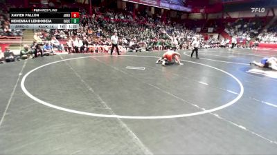 285 lbs D1/d2/d3 Finals (sat 3:00 P.m.) - Nehemiah Lendobeja, Kaukauna vs Xavier Fallon, Arrowhead