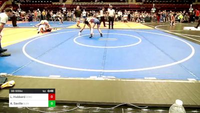 98-105 lbs Semifinal - Lindlee Hubbard, Dark Cloud Wrestling Club vs Avery Saville, Glenpool Youth Wrestling