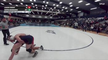 157 lbs Cons. Round 1 - Justin Musmanno, Gettysburg vs Conor Knight, King`s College