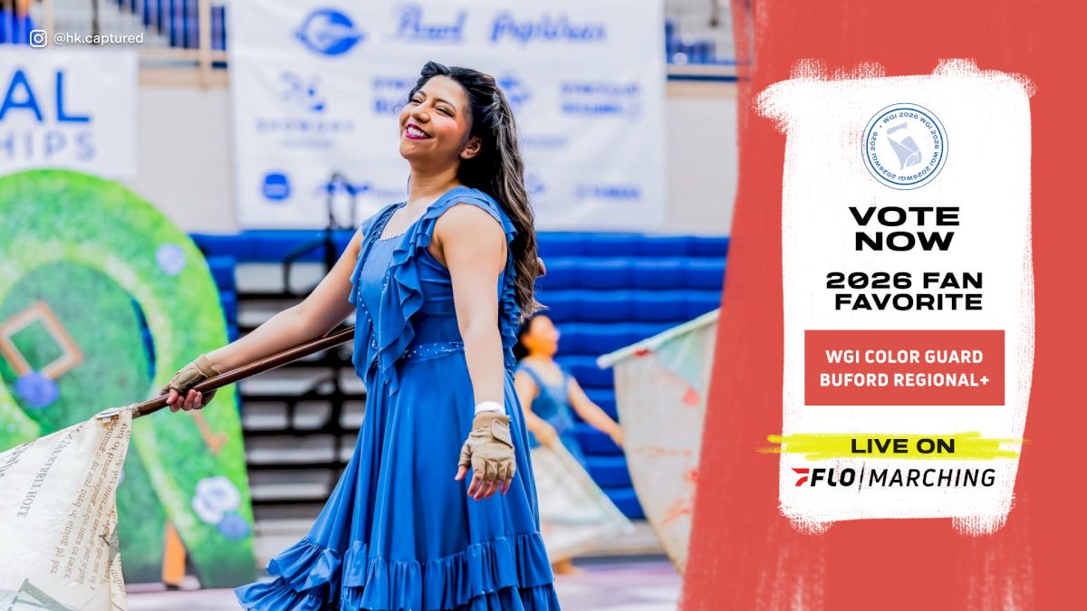 RESULTS | FloMarching Fan Favorite: WGI Color Guard Buford Regional+