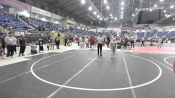 100 lbs Quarterfinal - Miles Miramontes, Bear Cave WC vs Dalton Schroeder, Top Notch