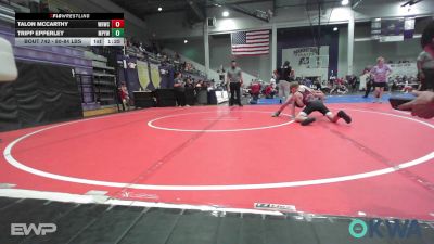 80-84 lbs Rr Rnd 5 - Talon McCarthy, Warhorse Wrestling Club vs Tripp Epperley, Mannford Pirate Youth Wrestling