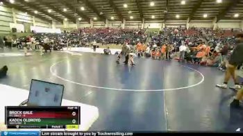 70 lbs Quarters & Wb (16 Team) - Brock Gale, Mt. Crest vs Kaden Oldroyd, Westlake