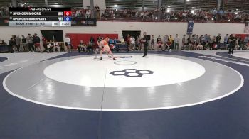61 kg Champ. Rd Of 16 - Spencer Moore, Illinois Regional Training Center/Illini WC vs Spencer Barnhart, Pennsylvania RTC
