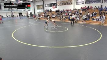 133 lbs Cons. Round 2 - Seth Merryman, Baldwin Wallace vs Josiah Petersen, Cornerstone