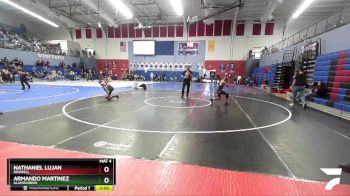 121 lbs Cons. Round 2 - Nathaniel Lujan, Roswell vs Armando Martinez, Alamogordo