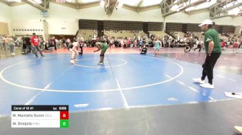 140-H lbs Consi Of 16 #1 - Matthew Montalto Summers, Delsea vs Wale Omojola, Valley Steam North