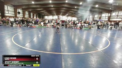 42 lbs Quarterfinal - Lyam Mckee, Uintah vs Wyatt Barney, Payson Lions Wrestling Club