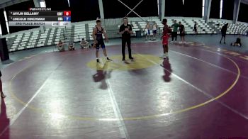 150 lbs 3rd Place Match - Jaylin Bellamy, Kentucky vs Lincoln Hinchman, Contenders Wrestling Academy