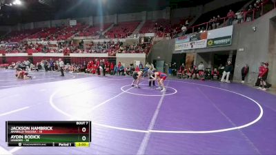 132 lbs Round 1 (16 Team) - Jackson Hambrick, Amarillo Tascosa vs Aydin Bodick, Leander