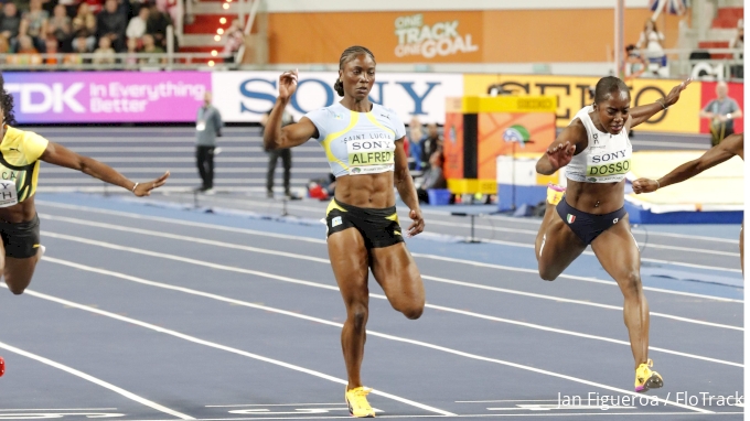 Italy's Zaynab Dosso Powers To 3rd Straight 60m Medal, And It's Gold