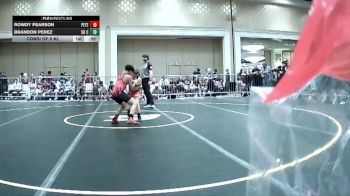 100 lbs Consi Of 8 #2 - Brandon Perez, So Cal Hammers vs Rowdy Pearson, Peterson Grapplers