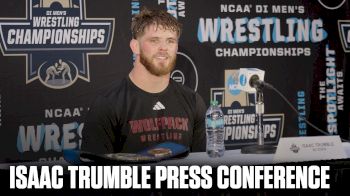 Isaac Trumble Press Conference After Winning 2026 NCAAs