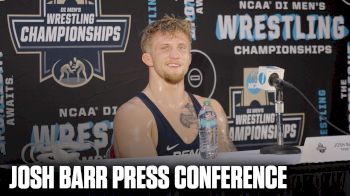 Josh Barr Press Conference After Winning 2026 NCAAs