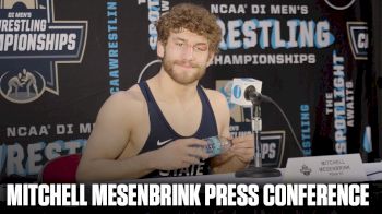 Mitchell Mesenbrink Press Conference After Winning 2026 NCAAs