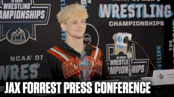 Jax Forrest After Winning The 133 Pound NCAA Title